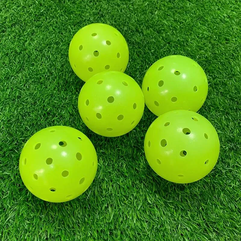 OEM 40-hole seamless PE outdoor tournament pickleball – detail view 3