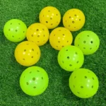 OEM 40-hole seamless PE outdoor tournament pickleball – detail view 4