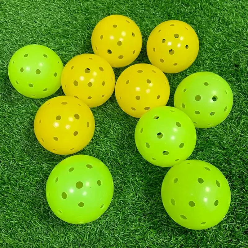 OEM 40-hole seamless PE outdoor tournament pickleball – detail view 4