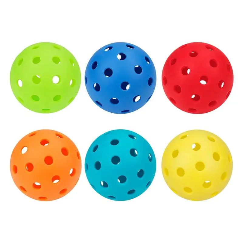 40-Hole Injection-Molded TPE Outdoor Pickleball – detail view 2