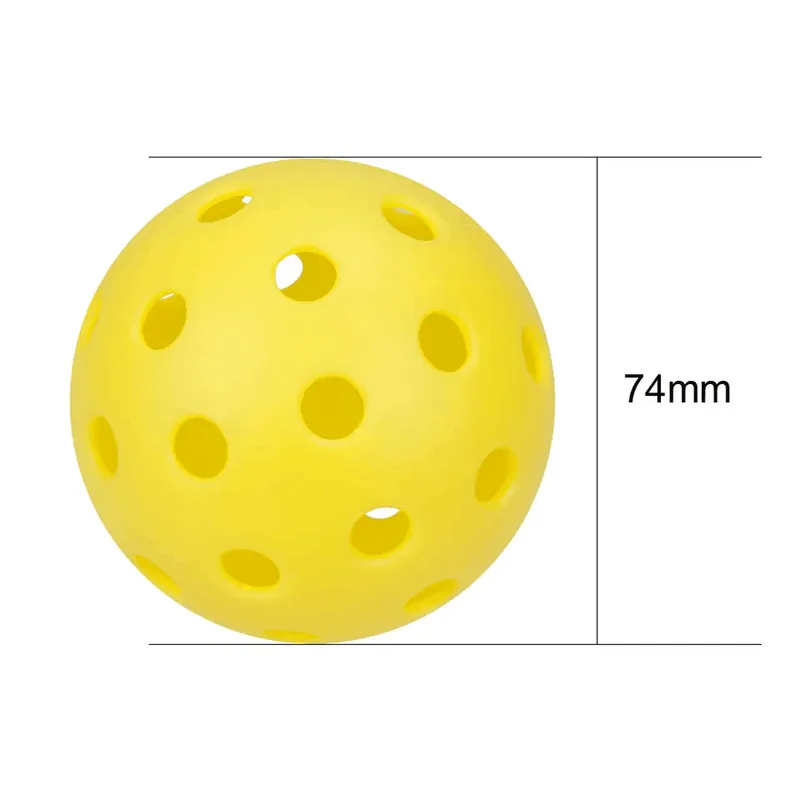 40-Hole Injection-Molded TPE Outdoor Pickleball – detail view 3