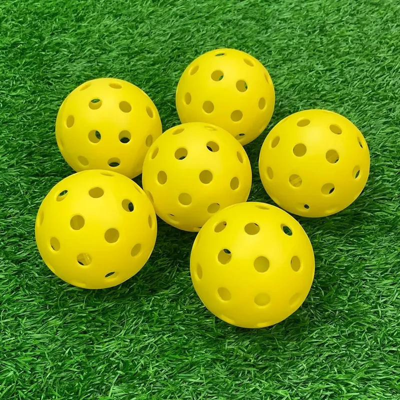 40-Hole Injection-Molded TPE Outdoor Pickleball – detail view 5