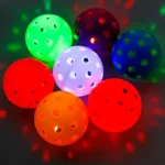 LED Light-Up 40-Hole Pickleball for Night Training – detail view 2