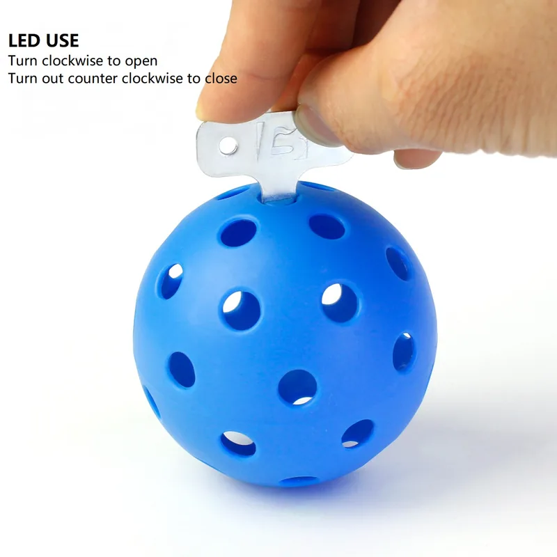 LED Light-Up 40-Hole Pickleball for Night Training – detail view 5