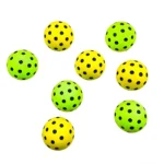 PU foam silent pickleball for indoor and outdoor practice