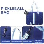 Water-Resistant Multi-Functional Pickleball Paddle Bag – detail view 5