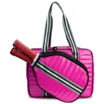 Quilted Modular Pickleball Paddle Tote Bag – detail view 5