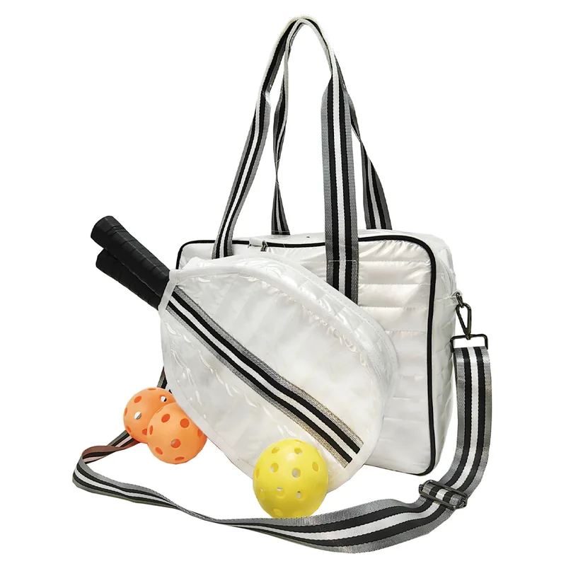 Quilted Pickleball Tote Bag pickleball product