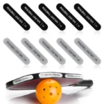 Adhesive 3-gram pickleball paddle lead tape on a white background