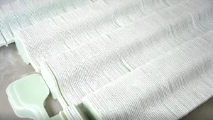 Carbon fibre material prepared for pickleball paddle production