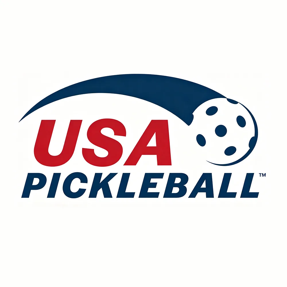 USA Pickleball USAPA approved certification seal verifying tournament legal paddle manufacturing standard by Peijin Sports